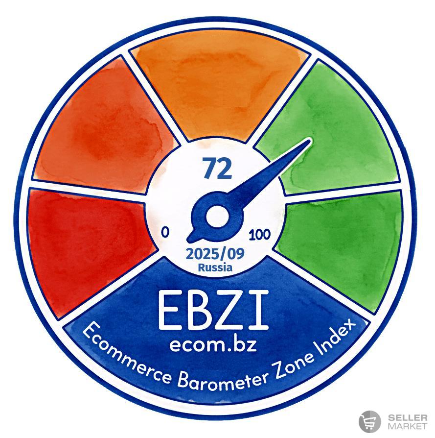 Сентябрь 2025: Индекс Russian EBZI на максимуме, а селлеры в шоке: что творилось на маркетплейсах в августе, пока вы были в отпуске